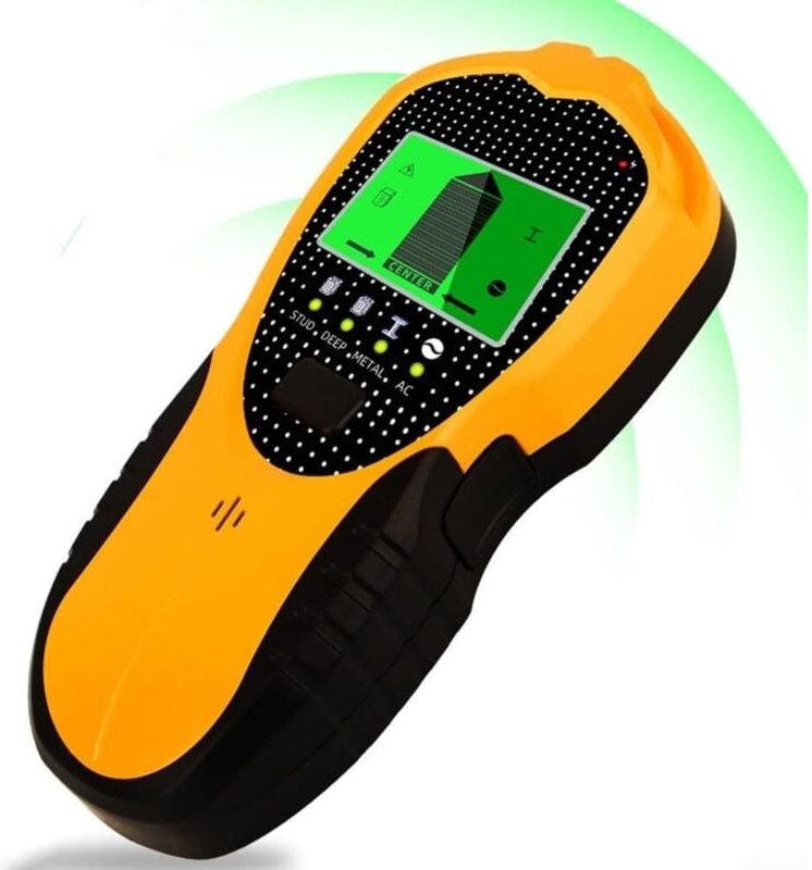 Dickenmessgerät mit LCD-Display, multifunktionaler Wanddetektor für Bauprojekte