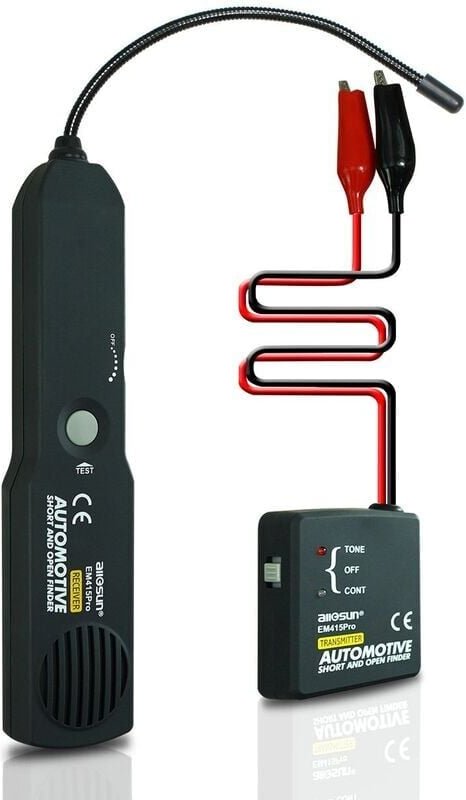 SNQ - Pro Automotive Kurzschluss- und Unterbrechungssucher, Stromkreistester, Kabelverfolger, Stromkreisfinder, dc 6–42 ...