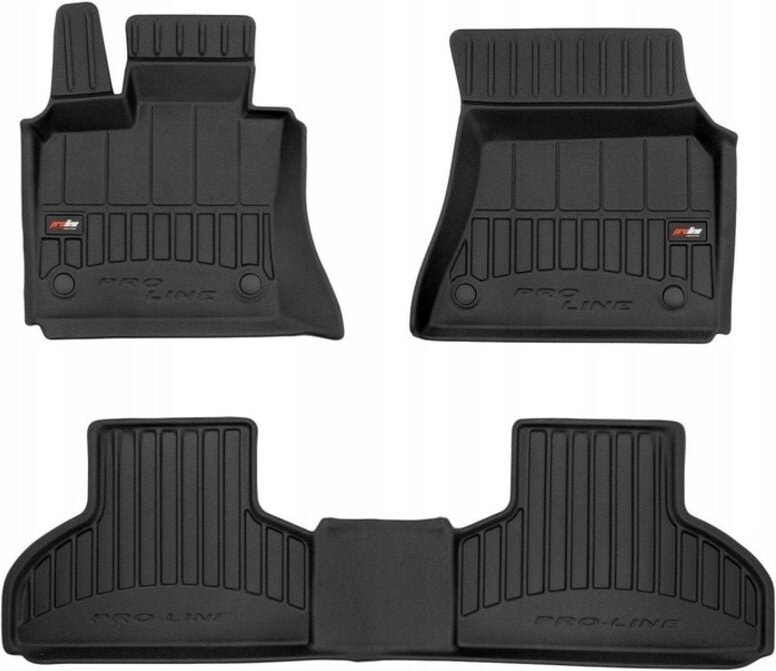 Gummimatten und Fußmatten BMW X5 F15 2013-2018 3D Mulde