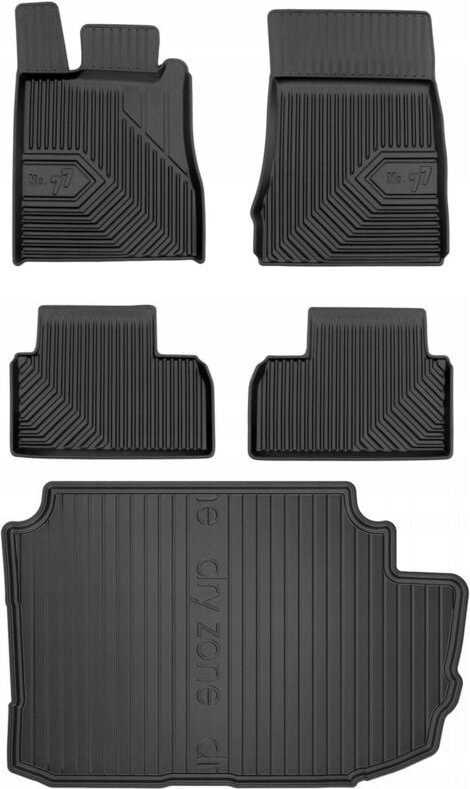 SET 77 Fußmatten und Matten Mercedes S W220 Limousine 1998-2005