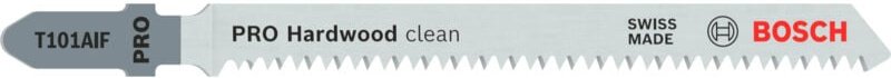 Pro Hardwood clean T101AIF Stichsägeblatt, 100 mm, 3 Stück - Bosch