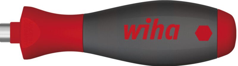Wiha - Schraubendreher mit Bithalter SoftFinish® magnetisch 1/4' 112 mm (32160)