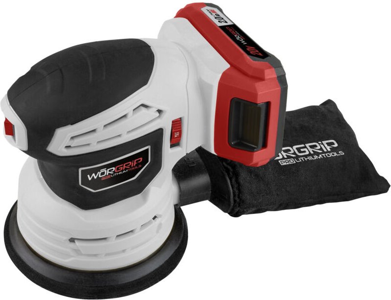Worgrip Pro Lithium-Exzenterschleifer 125 mm 20 V