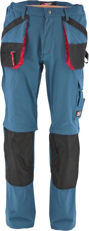 Awtools spodnie spodenki robocze odpinane nogawki t2/ petrol/ s