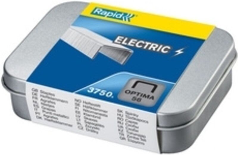 Liderpapel - Schachtel mit 2.500 Heftklammern optima hd70 verzinkt für Elektrohefter rexel