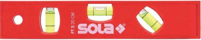 Ptm - Magnetebene de Kunststoff abs de 20 cm y 3 Blasen - Sola