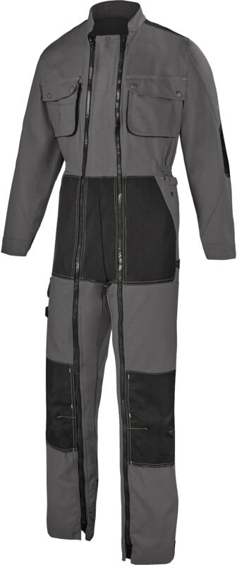 Kombination 2 Reißverschluss Craft Worker Grau Anthrazit/Schwarz M - FR(44-46)