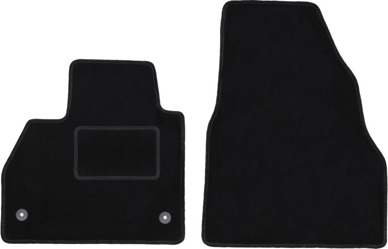 Vordermatten schwarz für: Mercedes Citan Kombivan (2012-)