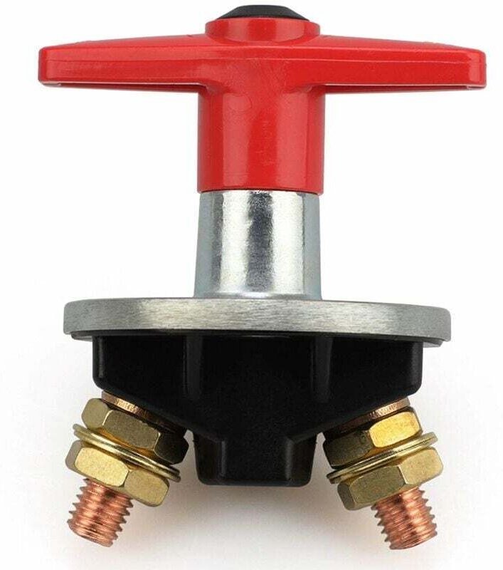 Ahlsen - Batterie-Trennschalter, Leistungsschalter, 12 V–60 v, 200 a, universeller Auto-Batterietrennschalter mit festem...
