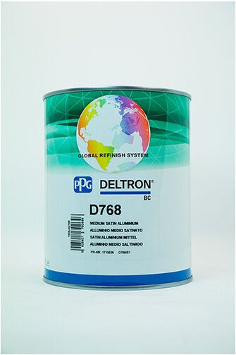 PPG D768 DELTRON GRS BC MEDIUM satiniertem Aluminium LITRI1