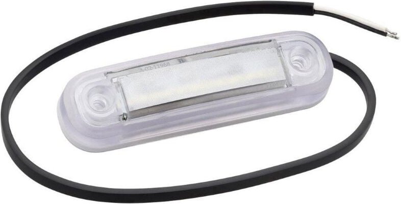 Umriss-Markierungsleuchte Offene Kabelenden Markierungsleuchte vorne 12 v, 24 v Weiß Transpa - Fristom