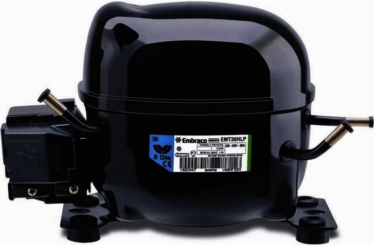 Reporshop - Embraco Kompressor Nb / Emt6144Gk R404A R507A R452A 1/5 220v 3,97 cm3 Hochtemperatur