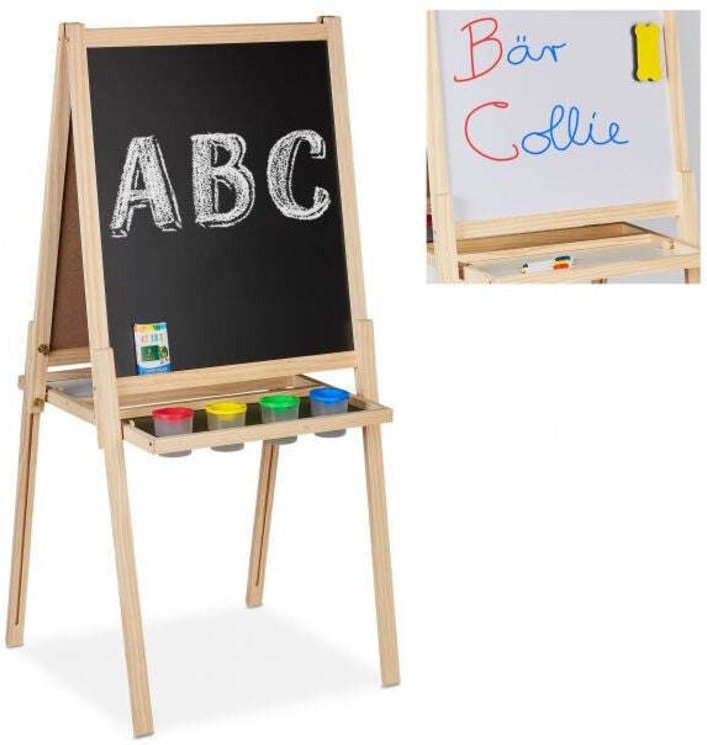 2 in 1 kinderbrett mit zubehor 8830117