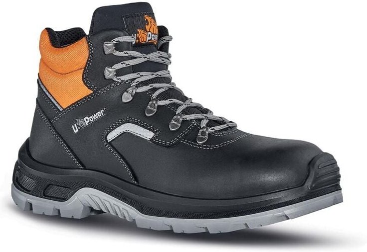Thumbnail - Hochsichere Sicherheitsschuhe ASCEND S3 SRC - Schwarz/Orange 44
