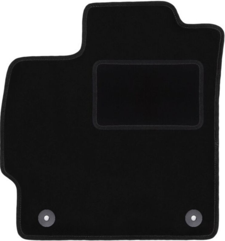 Fahrermatte schwarz für: Toyota Prius III XW30 Fließheck (2011-2015)