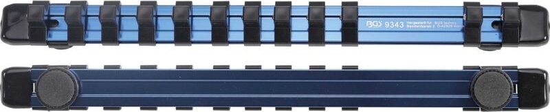 Bgs Technic - Halteschiene für 12 Steckschlüssel-Einsätze magnetisch für Antrieb 10 mm (3/8')