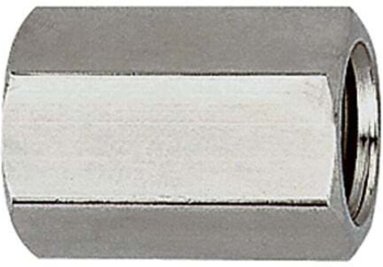 Muffe, Außensechskant, g 1, sw 41, Edelstahl 1.4571 - Riegler