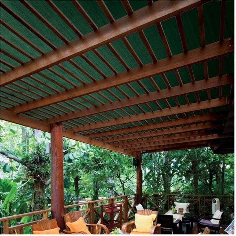 Ymyny - 2er-Set, grünes Schattennetz, 1,5 x 5 m, Sonnenschutz für den Garten, 230744 -