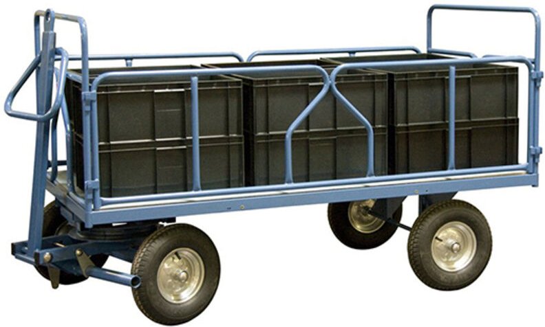 Industrieanhänger mit Rohrverkleidung - Platte 1600x800mm - max. - 870007137