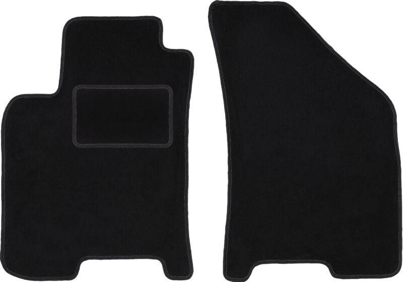 Vordere Matten schwarz für: Daewoo Lanos Limousine, Fließheck (1997-2004)