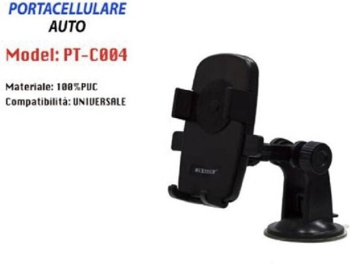 Trade Shop - UNIVERSAL-KFZ-SMARTPHONE-HALTERUNG MIT SAUGNAP PT-C004 -