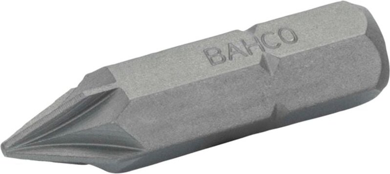 Bahco 5/16 Schlagschraubendreher Bits für PZ4-Pozidriv-Schrauben 38 mm - 2 Stk. pro Blisterpackung