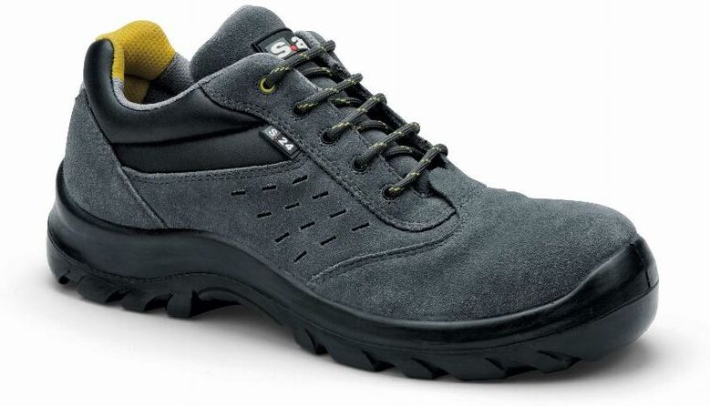 S 24 Bossi Industrie - Sicherheitsschuhe S24 Cabana S1P - Velourleder grau - Größe 48 - 5712