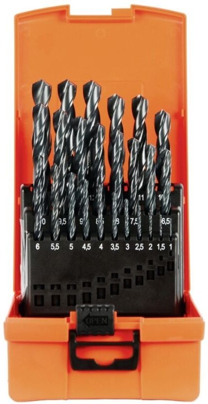 Thumbnail - Projahn - Kunststoffkassette hss-r din 338 25-tlg, 1-13/0,5 mm - basic