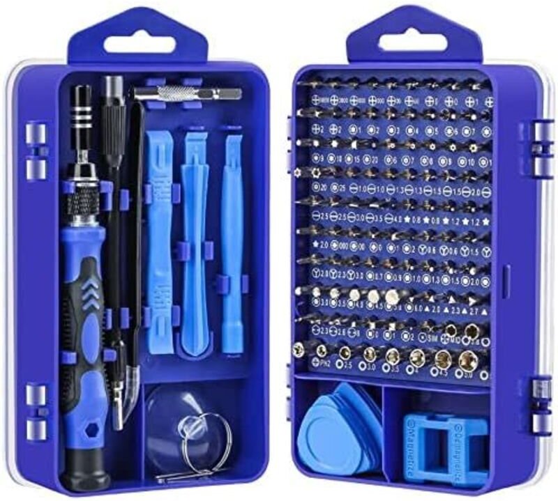 115-in-1-Magnet-Präzisions-Schraubendreher-Set, tragbare Mini-Schraubendreher-Reparaturwerkzeuge zum Zerlegen von Laptop...