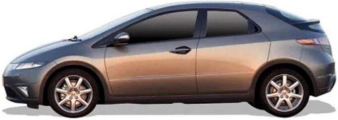 Honda Civic VIII Hatchback 5D – LED-Innenraumlampen-Kit