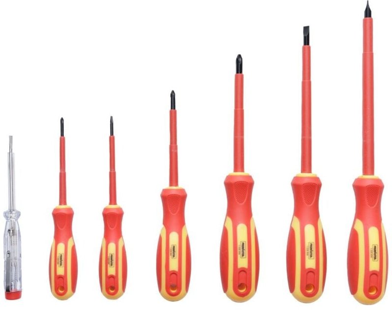 Primaster - TrendLine Schraubendreher-Set 7-teilig vde Schraubenzieher Kreuz Schlitz