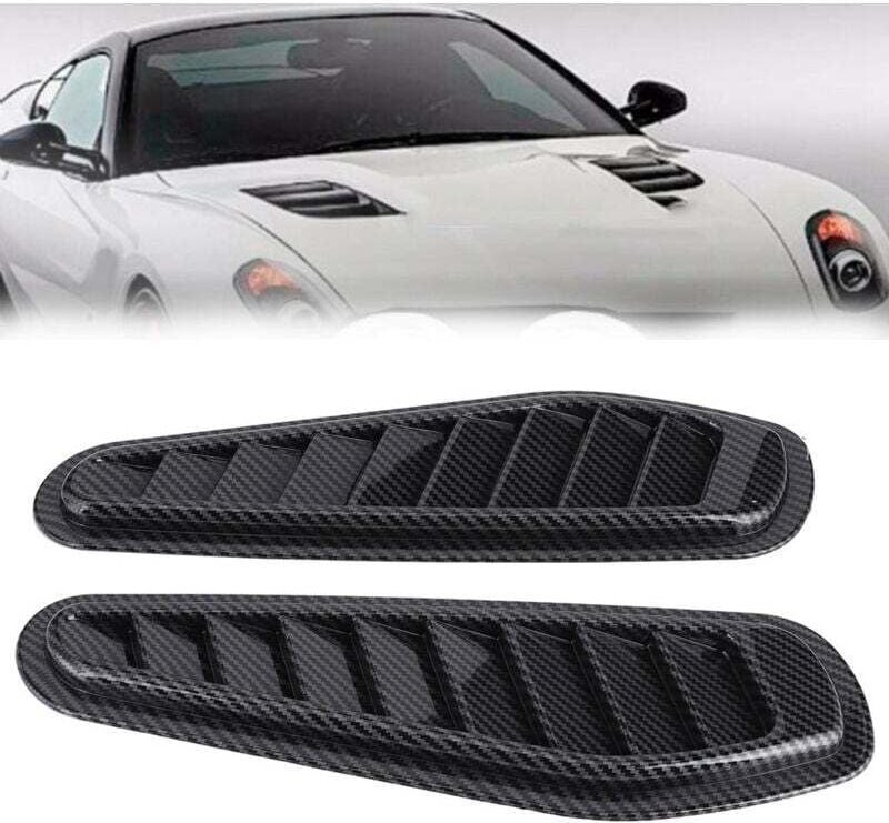 Universal-Stil Kohlefaser-Kühlergrill-Abdeckung