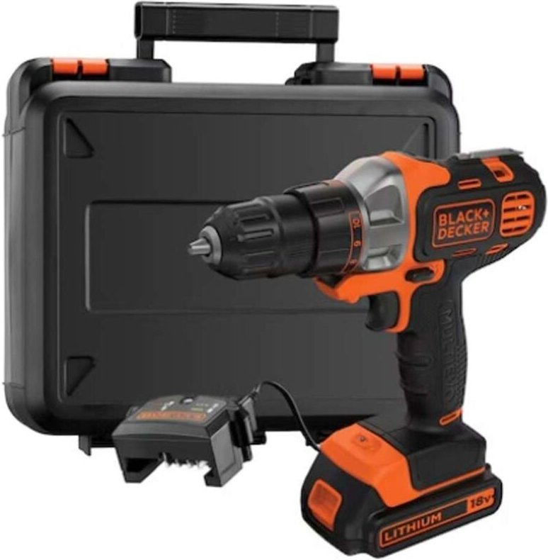 Thumbnail - Black+decker Werkzeug - 18V Akku-Multifunktionswerkzeug, 1x 1,5 Ah Li-Ion Akku, Ladegerät MT218K-QW