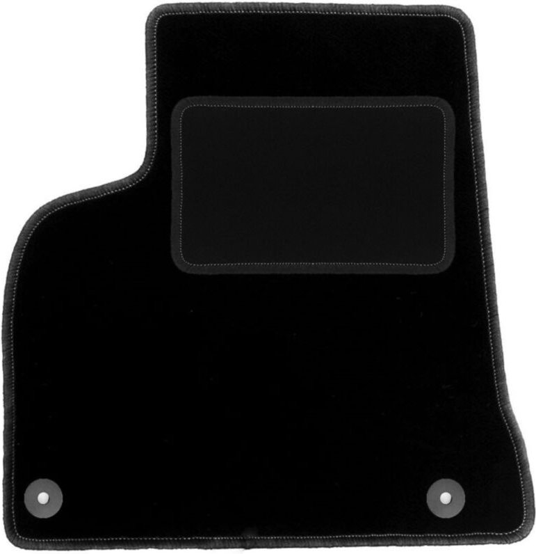 Fahrermatte schwarz für: Peugeot 5008 I 7 Personen (2009-2017)