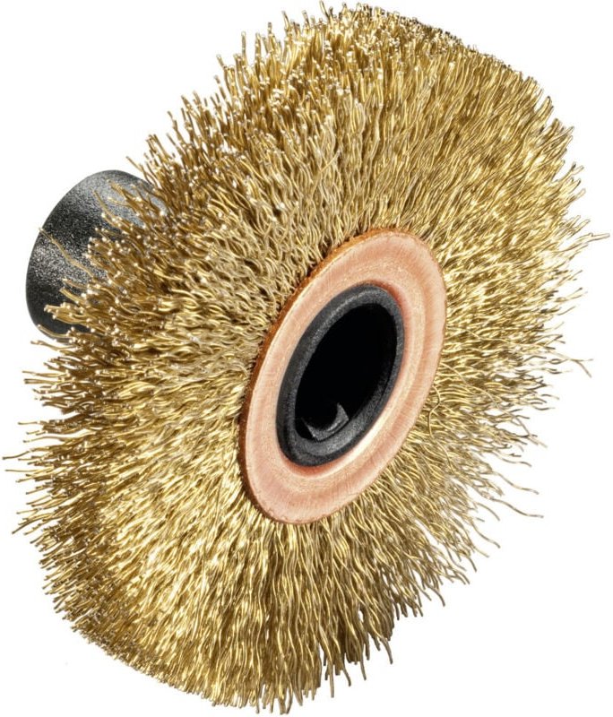 Bürste ø 10 mm, vermessingt, zu prr 250 es Scheibenbürste Drahtbürste - Bosch