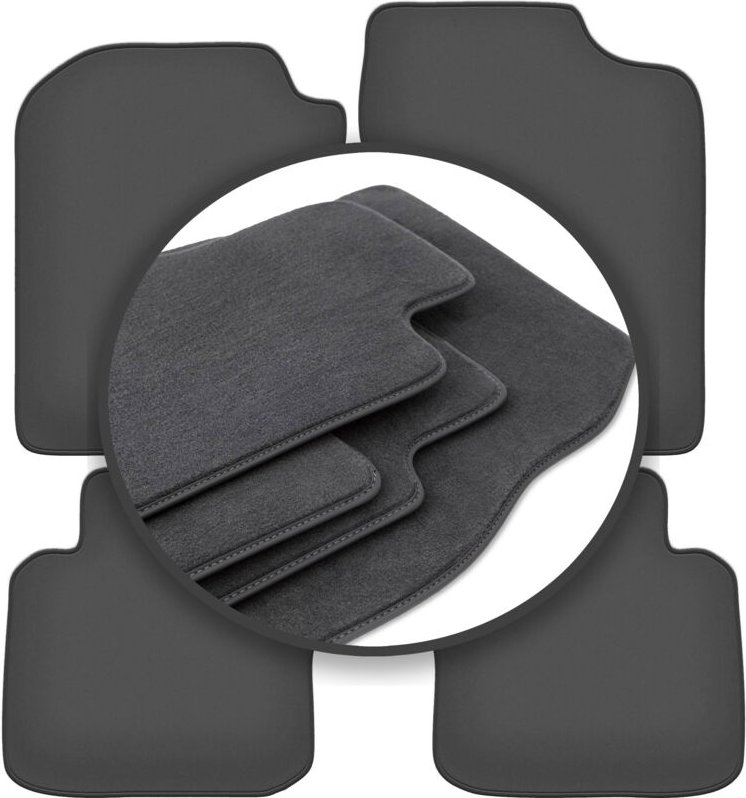 Premium-Fußmatten für: Daihatsu Cuore VII L276 Schrägheck (2007-)