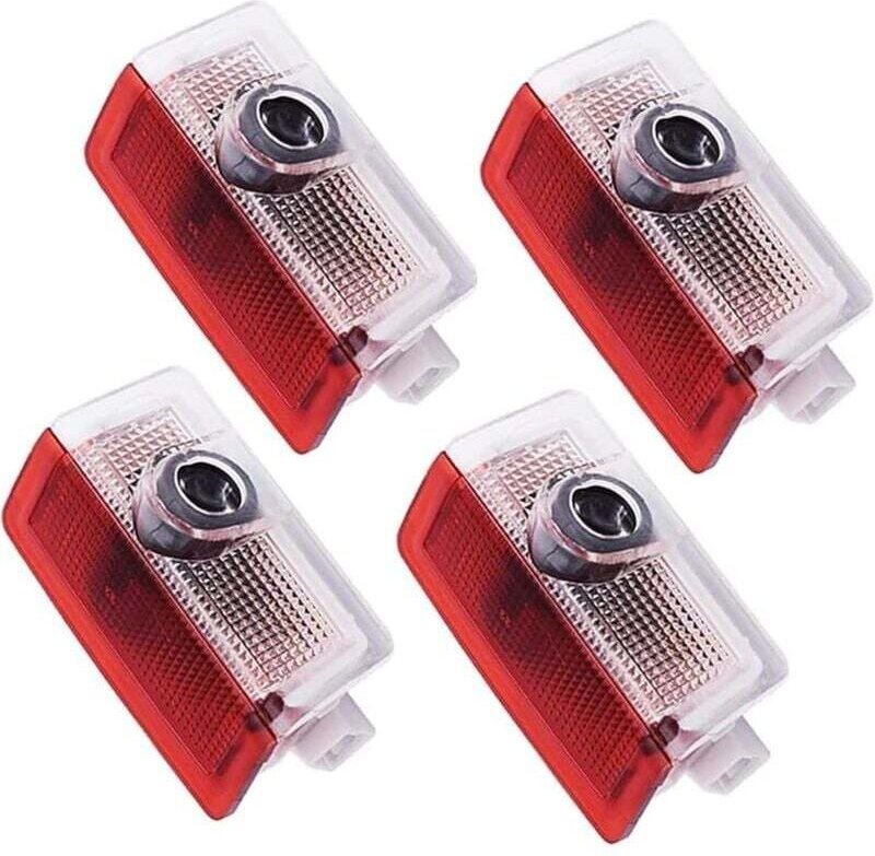 YMYNY 4-teiliges Auto-Projektorlicht für Mercedes Benz, Autotürlicht, Autotürprojektor für die ABCEMG-Serie W166 W176 W2...