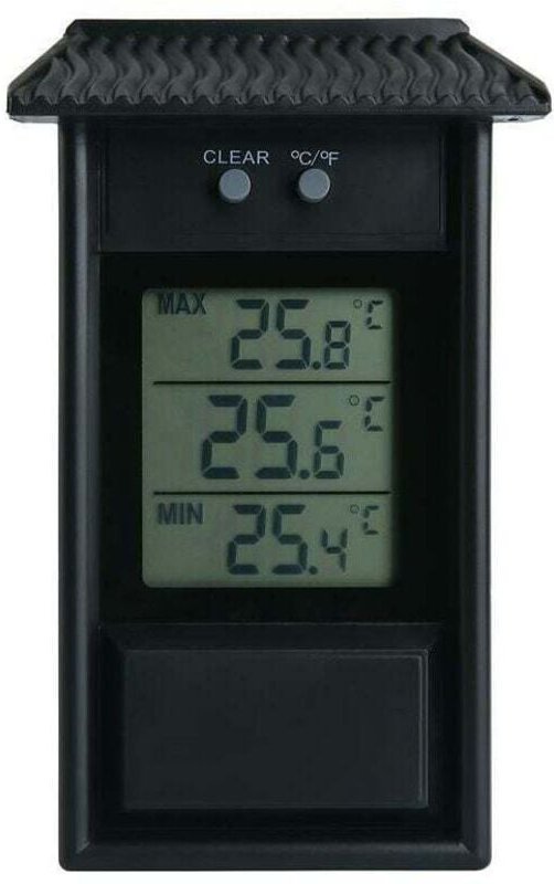 Thumbnail - Elektronisches Außenthermometer Außenthermometer Elektronisches Thermohygrometer Wasserdichtes Kühlschrankthermometer Gr...