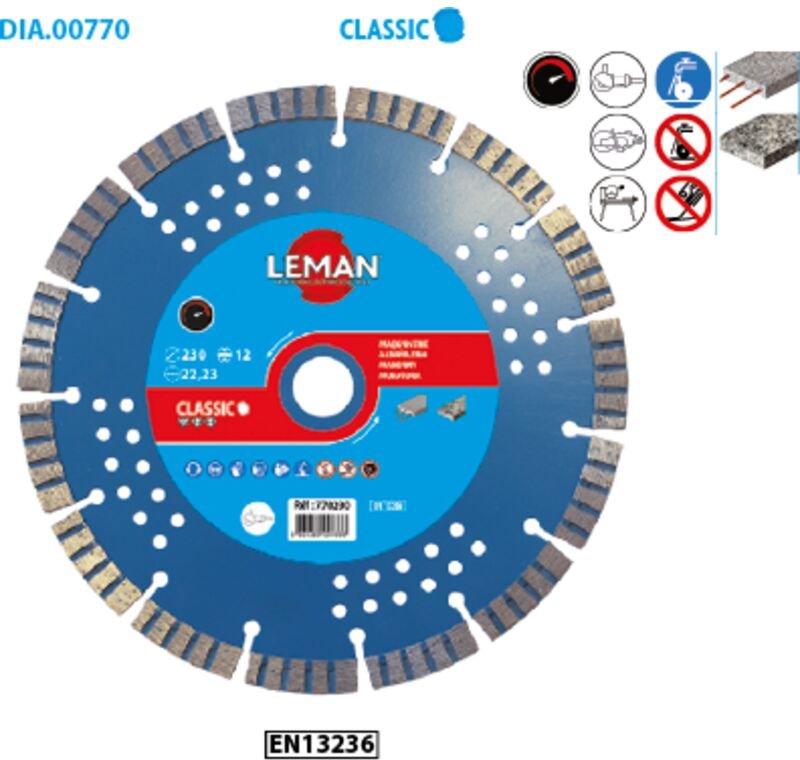 Diamantbohrklinge für Stahlbeton Classic ø 115 Bohrung 22,23 Stärke 2,0 mm