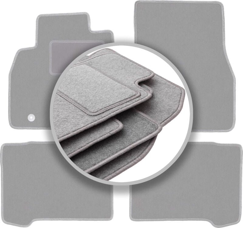 Graue Automatten für: Mitsubishi Grandis Minivan (2004-2010)