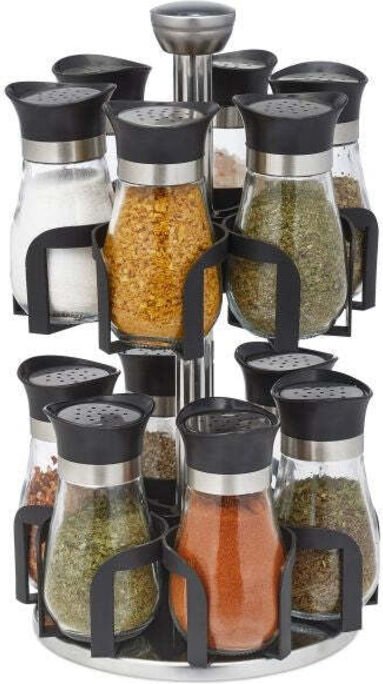 Gewurzregal mit 12 glasern 88