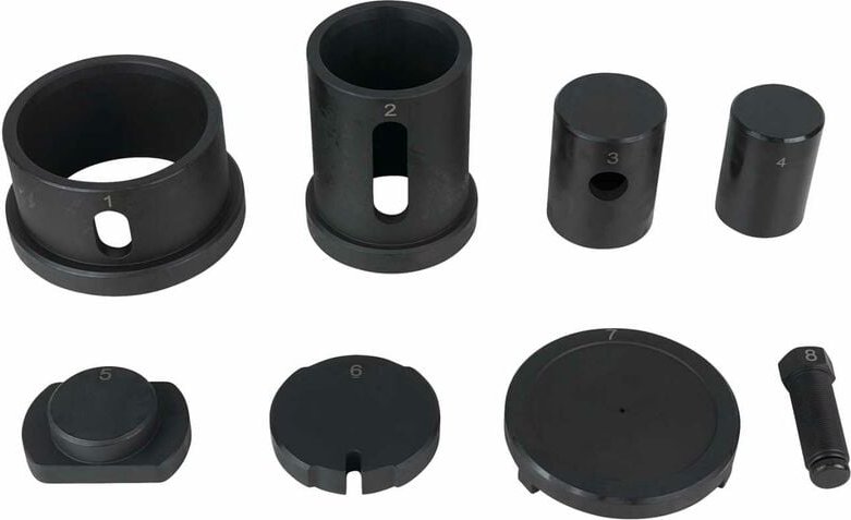 KS Tools Dreieckslenker-Buchsen-Satz, Ø 75 mm für DAF, 8-tlg.