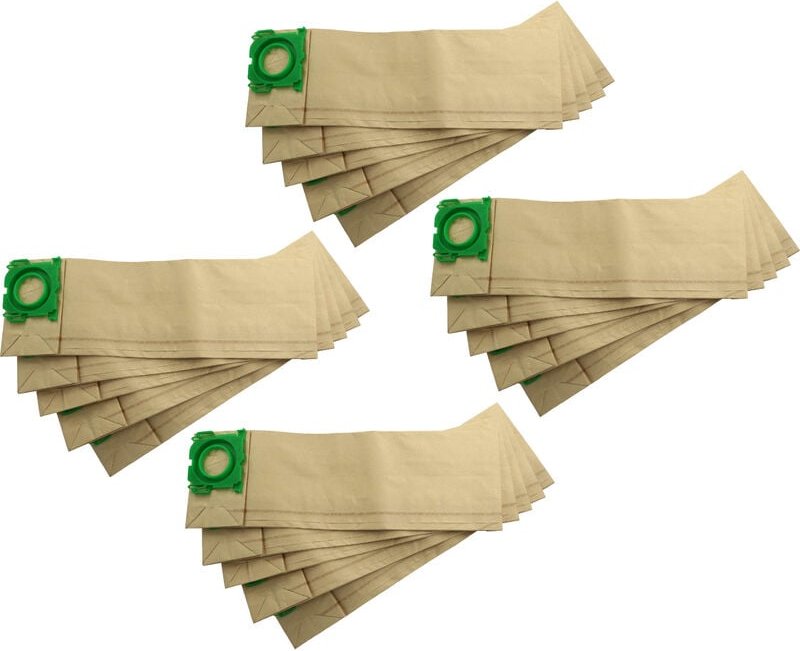 20x Staubsaugerbeutel kompatibel mit Sebo Airbelt K1 Hunter, K1 Komfort, K1 Lemon, K1 Onyx, K3 Staubsauger - Papier, 41,...