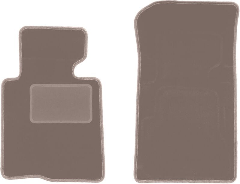 Beige Vordermatten für: BMW 3 E46 Cabrio (2000-2007)