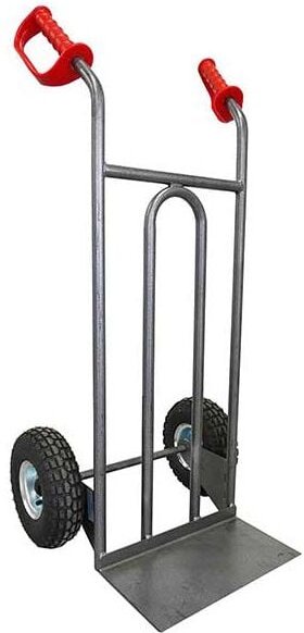 Sackkarre aus Stahl - Lufträder - Traglast 250kg - DDPO2-RG