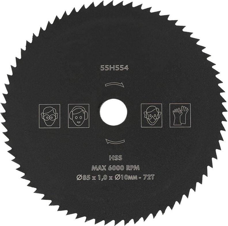 Jeffergarden - 85 mm10 mm hss -Kreissäge, Materialsägen Schneidrad, Aluminium für pvc -Rohr für rotierende Werkzeuge, ge...