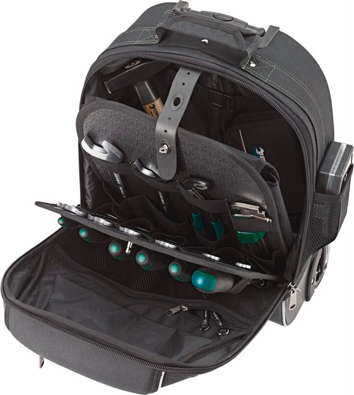 Stahlwille 13215/105 MultiUse Werkzeug Satz 105tlg Werkzeugsortiment im Rucksack-Trolley