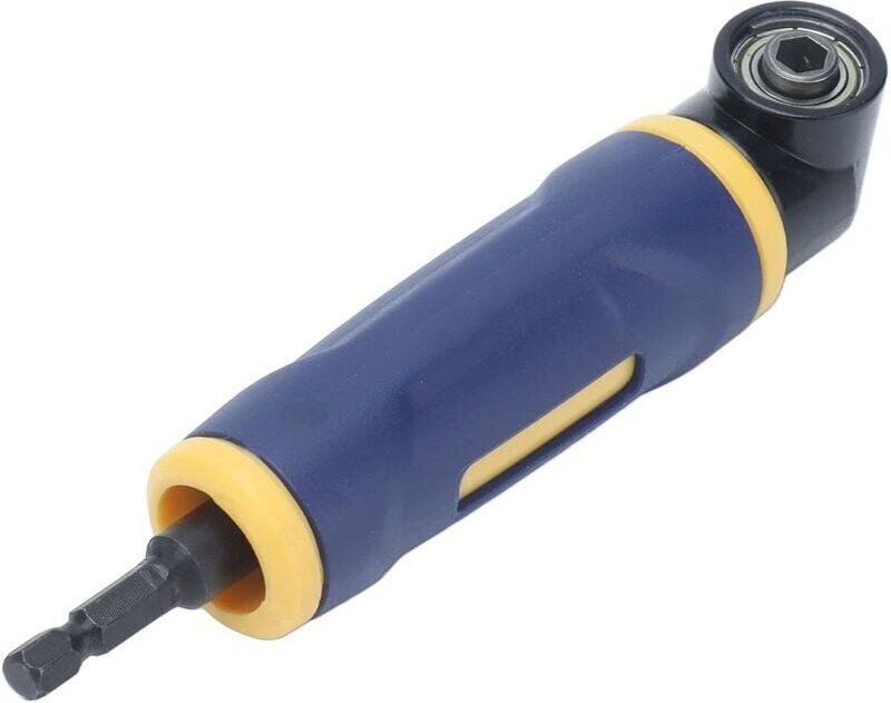 Rechtwinkliger Bohrer-Adapter, 90-Grad-Bohrer-Aufsatz-Verlängerungsschraubendreher für Schraubendreher-Verlängerungshalt...