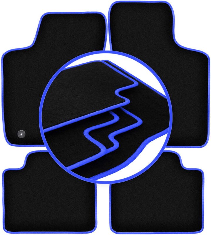 CARLUX-BLUE Autofußmatten für: Opel Tigra A Coupé (1994-2002)