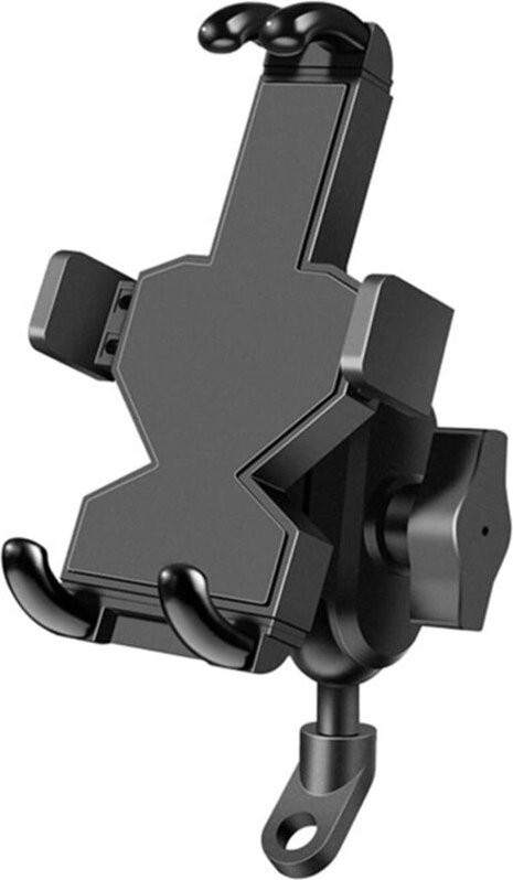 Aluminium Motorrad Fahrrad Handyhalter Fahrradhalterung Lenker Seitenspiegelhalterung Fahrradtelefonhalter